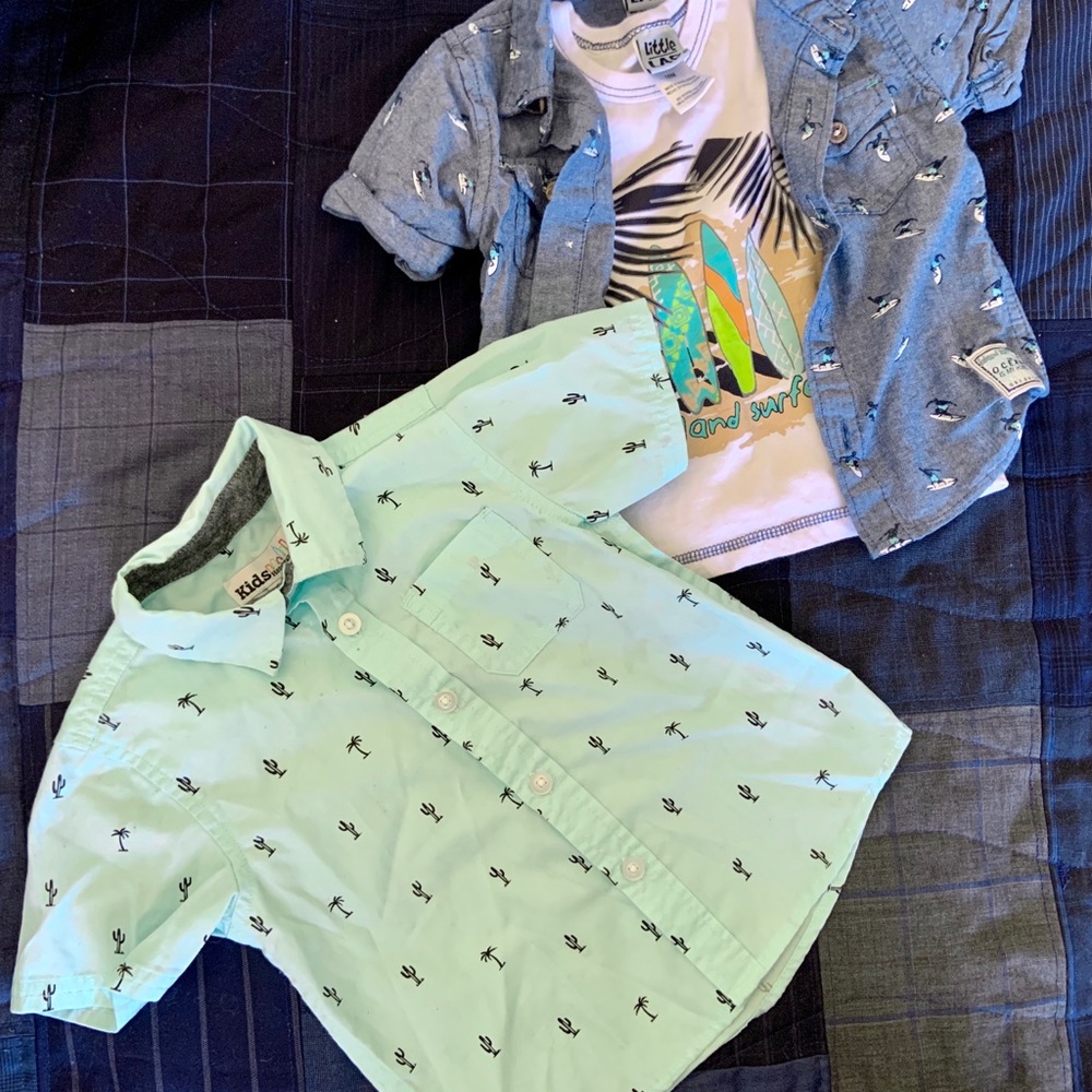 🚫SOLD🚫Boy Bundle of Tops